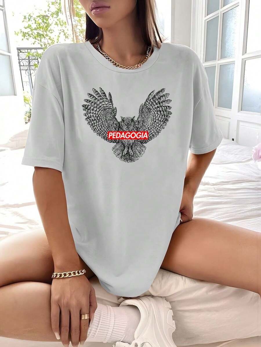 Women T-Shirts - Xám - Xem 1