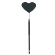 1 pieza Espejo para sostener en la mano con asistencia para pestañas como herramienta para la belleza con antideslizante, antivaho e inspección para el injerto de pestañas, en forma de corazón - Multicolor - Ver 8