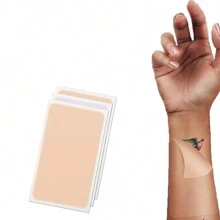 Tattoo Cover Up Tape, Ultra Thin Patch For Tattoo Scar And Birthmarks, Invisible Waterproof Skin Tone Concealer Sticker For Covering Up Scars Tattoos,3 Count (Pack Of 1) - Multicolor - View 1