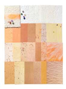1 Pack Of 26 Texture Mixed Material Paper For DIY Collage Backgrounds And Vintage Decorations Back To School - Multicolor - View 7
