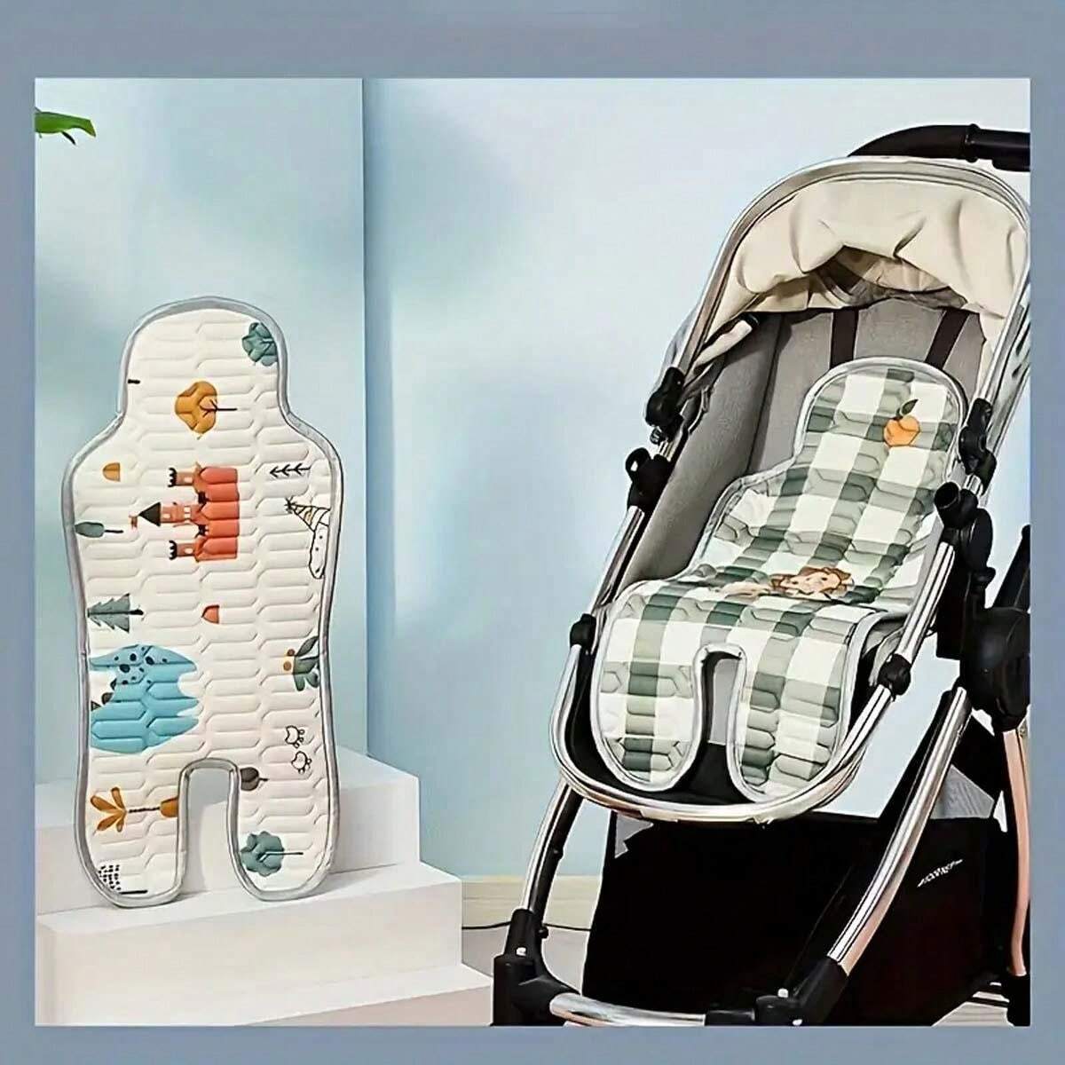 Stroller Mat Summer Baby Stroller Cool Mat, Baby Stroller Latex Cool Mat, Children's ...