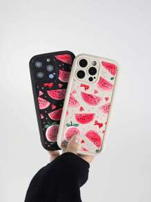 1pc High Definition Phone Case Compatible With Apple 15 Pro Max / 15 Plus - White - View 1