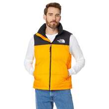 The North Face Chaleco Nuptse retro de 1996 - Cumbre dorada/TNF negra - Ver 1