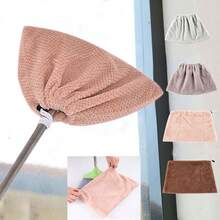 1pc Integrated Broom And Dustpan Set, Multi-Functional Slouchy Sweeper Mop Cloth Set, Dry And Wet Dusting Replacement Cover, Dust Removing Tool - Multicolor - View 9