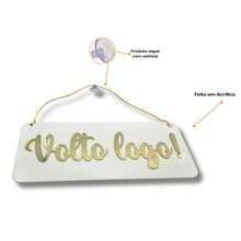 Plaques & Signs - Trắng với vàng - Xem 3