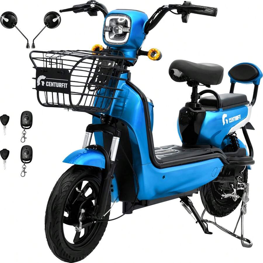 Electric Bicycles - 藍色 - 查看 1