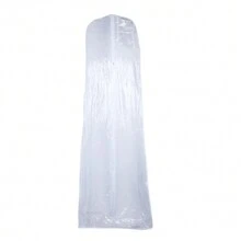 Wedding Dress Transparent Cover Storage Display Bag Waterproof Moisture Proof Large Bridal Gown Garment - Clear - View 9