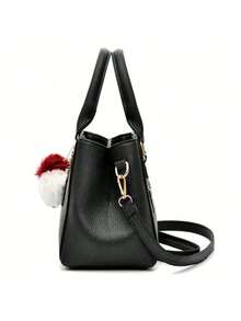 Women Fashion Backpacks - Black - View 5