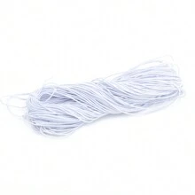 Cordón trenzado de 0,8mm y 23 metros de longitud de hilo elástico para bisutería en 10 colores diferentes para hacer joyas - Cable - Ver 8