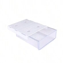 1 hộp đựng đồ ngăn kéo không cần khoan theo phong cách tối giản, có thể đựng ly, sách trên bàn làm việc - Nhiều màu - Xem 10