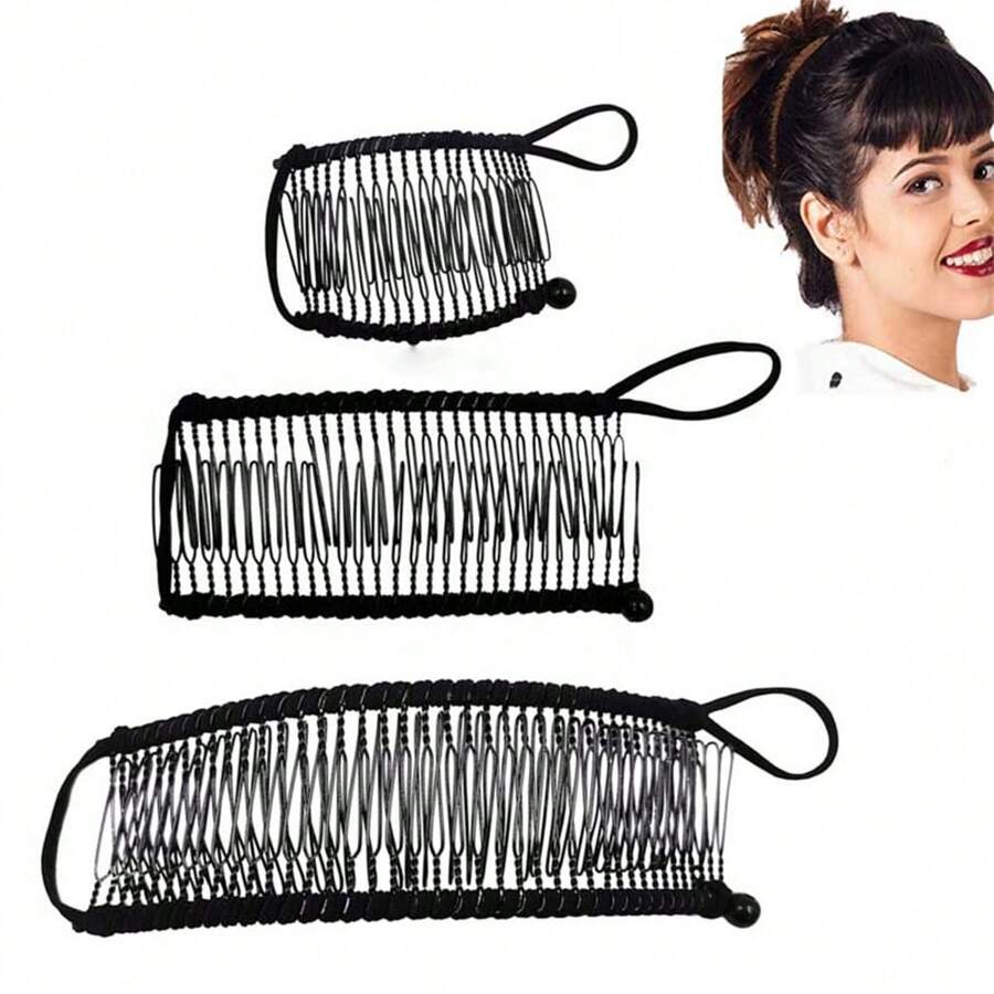 20/30/40 Grampos de Cabelo Banana com Dentes, Pente Elástico de Inserção Dupla, Clipe Grande e Pequeno, Estilo Vintage, Clipe de Cabelo Banana Sem Vinco para Cabelos Naturais, Cacheados, Grossos e Ondulados, Estilo Rabo de Cavalo, Elástico Duplo Lateral Inserir Acessórios de Pente, Acessórios de Cabelo para Mulheres, Outono, Viagem, Ferramentas de Cabelo, Acessórios para Mulheres, Coisas de Cabelo, Outono, para Mulheres, Viagem, Acessórios de Cabelo para Mulheres, Ferramentas de Cabelo, Coisas de Cabelo, Coisas, Acessórios de Beleza, Presentes, Viagem, Presentes para Mulheres, Coisas de Cabelo, Enfeites de Natal