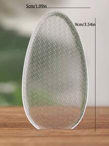 1/2 Pcs, Oval Foot Rub Board,For Foot Care, Dead Skin & Callus Remover, Heel Scraper, Exfoliating Massage Tool The Oval Design Allows For Better Use. Very Portable To Use. Suitable For Families. - Multicolor - View 5