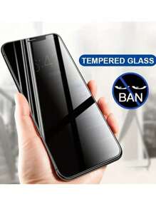2PCS Privacy Screen Protector Compatible With Iphone 16 15 14 11 12 13 PRO MAX Mini Anti-Spy Tempered Glass Compatible With Iphone XS Max XR X 15 16 7 8 Plus SE