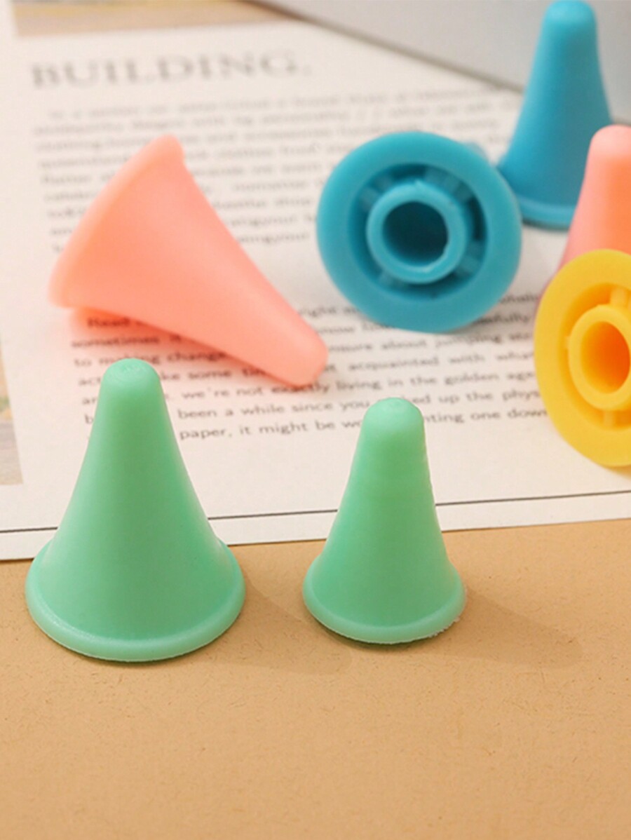 Knitting Needle Cap Set, Small Knitting Needle Tip Protectors, Faux