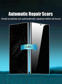 Bộ 4 miếng dán màn hình Hydrogel mềm, phủ toàn màn hình, tương thích với Samsung Galaxy S26 S25 Edge S24 S23 S22 S21 S20 Ultra Plus FE S10 Plus Note 20 10 Ultra Plus Note 9, tương thích với Samsung Galaxy A55 A35 A25 A15 A54 A34 A24 A14 A53 A52 S, (Không phải kính cường lực), Quà tặng sinh nhật, Quà tặng cho gia đình và bạn bè, Miếng dán màn hình điện thoại, Phụ kiện điện thoại, Chống nước, Chống sốc, Chống rơi, Chống trầy xước, Chống bám vân tay - Trong sáng - Xem 3