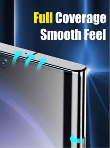Bộ 4 miếng dán màn hình Hydrogel mềm, phủ toàn màn hình, tương thích với Samsung Galaxy S26 S25 Edge S24 S23 S22 S21 S20 Ultra Plus FE S10 Plus Note 20 10 Ultra Plus Note 9, tương thích với Samsung Galaxy A55 A35 A25 A15 A54 A34 A24 A14 A53 A52 S, (Không phải kính cường lực), Quà tặng sinh nhật, Quà tặng cho gia đình và bạn bè, Miếng dán màn hình điện thoại, Phụ kiện điện thoại, Chống nước, Chống sốc, Chống rơi, Chống trầy xước, Chống bám vân tay - Trong sáng - Xem 5