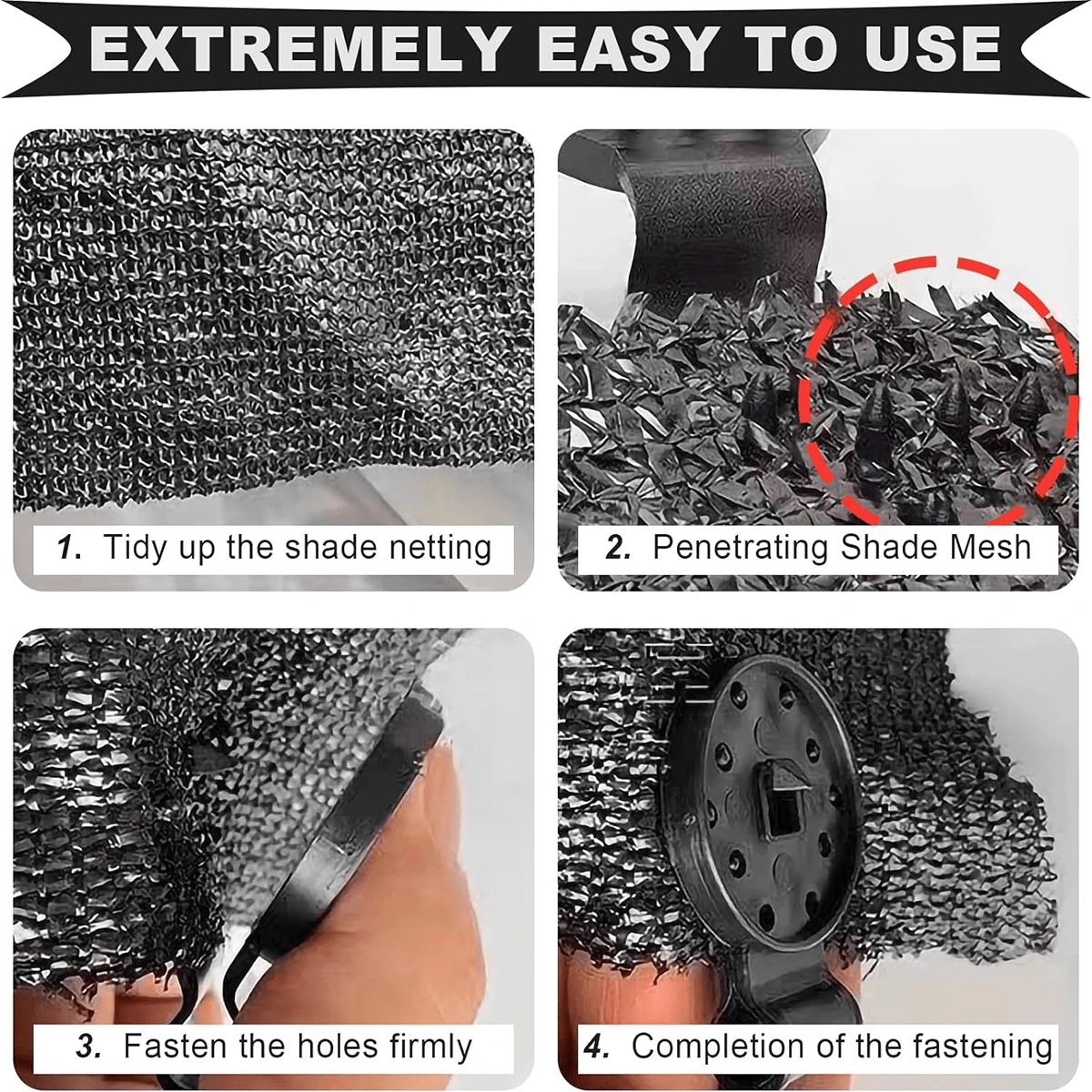 Plastic Net Clips For Shade Cloth Fixing, Fixing Clips For Fixing Net