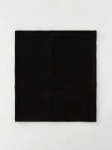 1 件女士纯色/彩色竹纤维帽子和围巾套装、头巾、弹性无檐便帽、无檐便帽