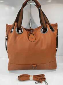 Women Shoulder Bags - 鏽棕色 - 查看 1