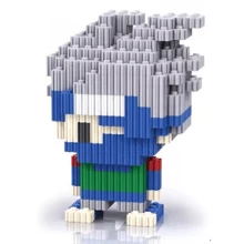 Sets de bloques de construcción para niños, decoración de habitación - Gris - Ver 1