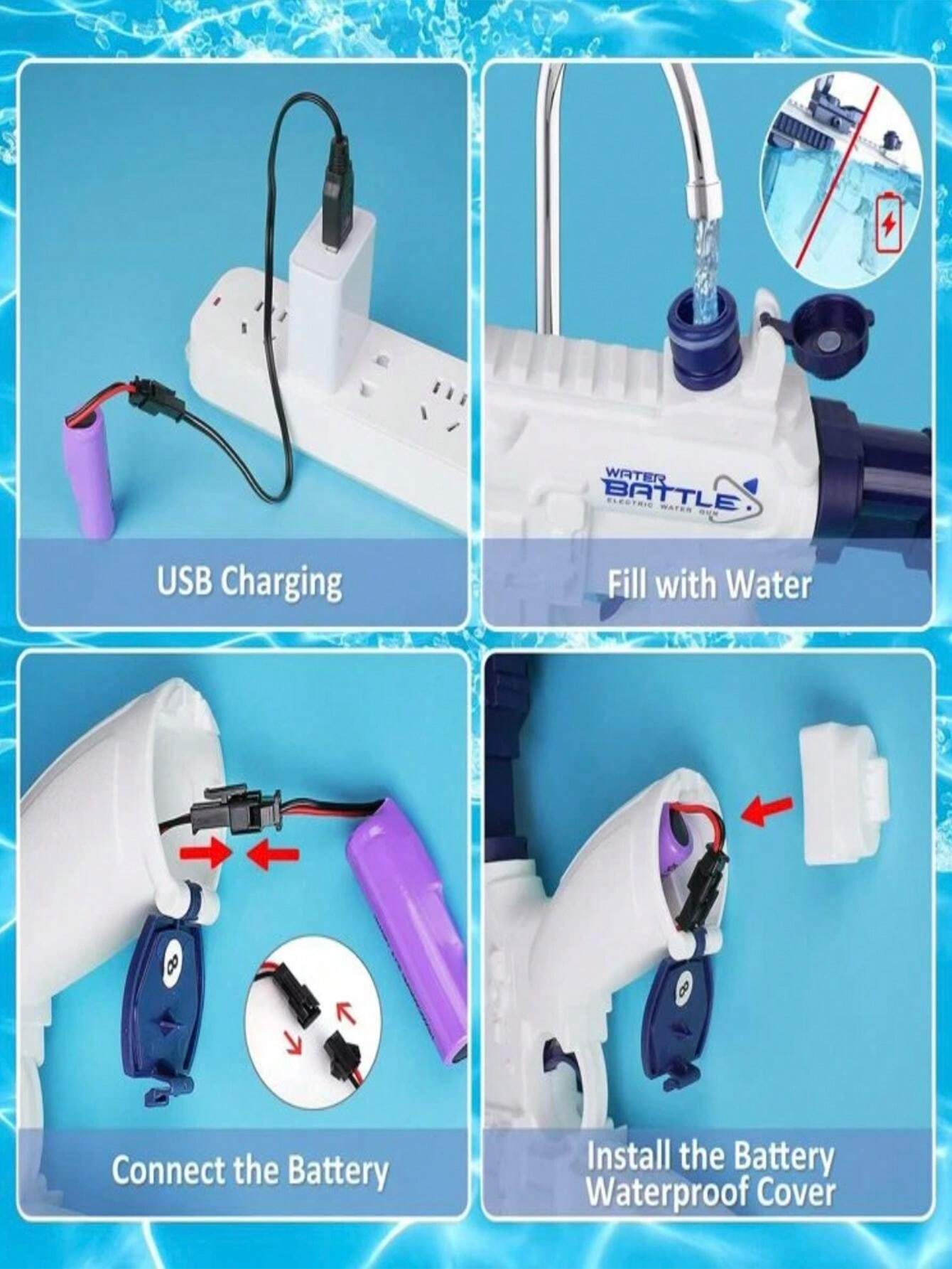 Popular Electric Water Gun, Advanced Technology Automatic