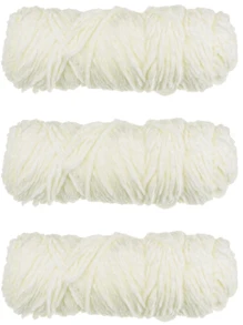 Chenille Blanket Yarn - 3-Pack, Soft To The Touch, Suitable For DIY Knitting And Crochet, Great For Craft And Comfort Projects, 100g Per Skein, Plush Texture