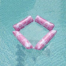 Pool Floats Adult Size Floats For Swimming Pool Chair Floats Water Hammock Inflatable Pool Floats Pool Hammock Floats For Adults Pool Lounge Floating Chair For Pool Beach Ocean Lake 1 Pack - Pink - View 2