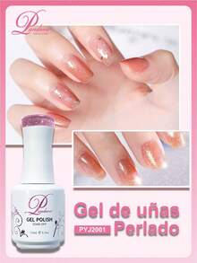 6pz Esmalte de uñas nail art series 24 colores esmalte de uñas nacarado 6 colores/1 caja - Gris - Ver 3