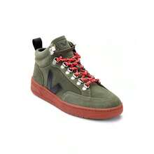Veja Women's Roraima Suede Mid-Top Sneakers - OLIVE RUST - View 3