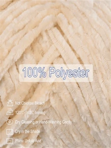 Manta de hilo chenille - paquete de 3 unidades de tacto suave, adecuada para tejer y hacer ganchillos de bricolaje, ideal para proyectos de artesanía y comodidad, cada una de 100g, textura esponjosa