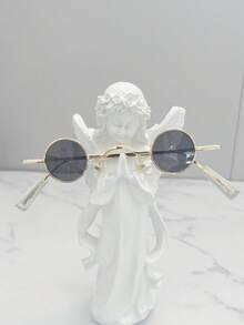 1 件迷你复古民国风搞怪舞蹈俱乐部小眼镜嘻哈护目镜潮流时尚眼镜王子眼镜 - A - 查看 6