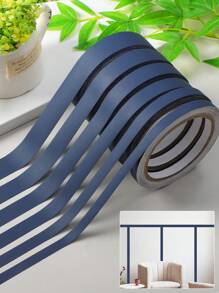 10米/卷多种宽度皮肤状/光滑边缘美线，背面带自粘性，用于翻新、边缘包裹、白色/黄色/绿色/蓝色/黑色/金色纯色背景装饰条，适用于墙壁裂缝、家具柜门、缝隙覆盖、边缘密封胶带、贴纸、墙贴花、用于家庭装饰的乙烯基贴花、春季装饰品让您的家焕然一新、节日装饰贴纸礼物生日毕业 - 彩色 - 查看 44