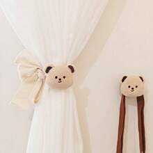 2 件装可爱动物窗帘带，家居装饰配件，汽车窗帘卡通收纳带，蚊帐带窗帘带，儿童房窗帘扣家居装饰婴儿淋浴家庭装饰礼物 - 窗簾綁帶 - 查看 4