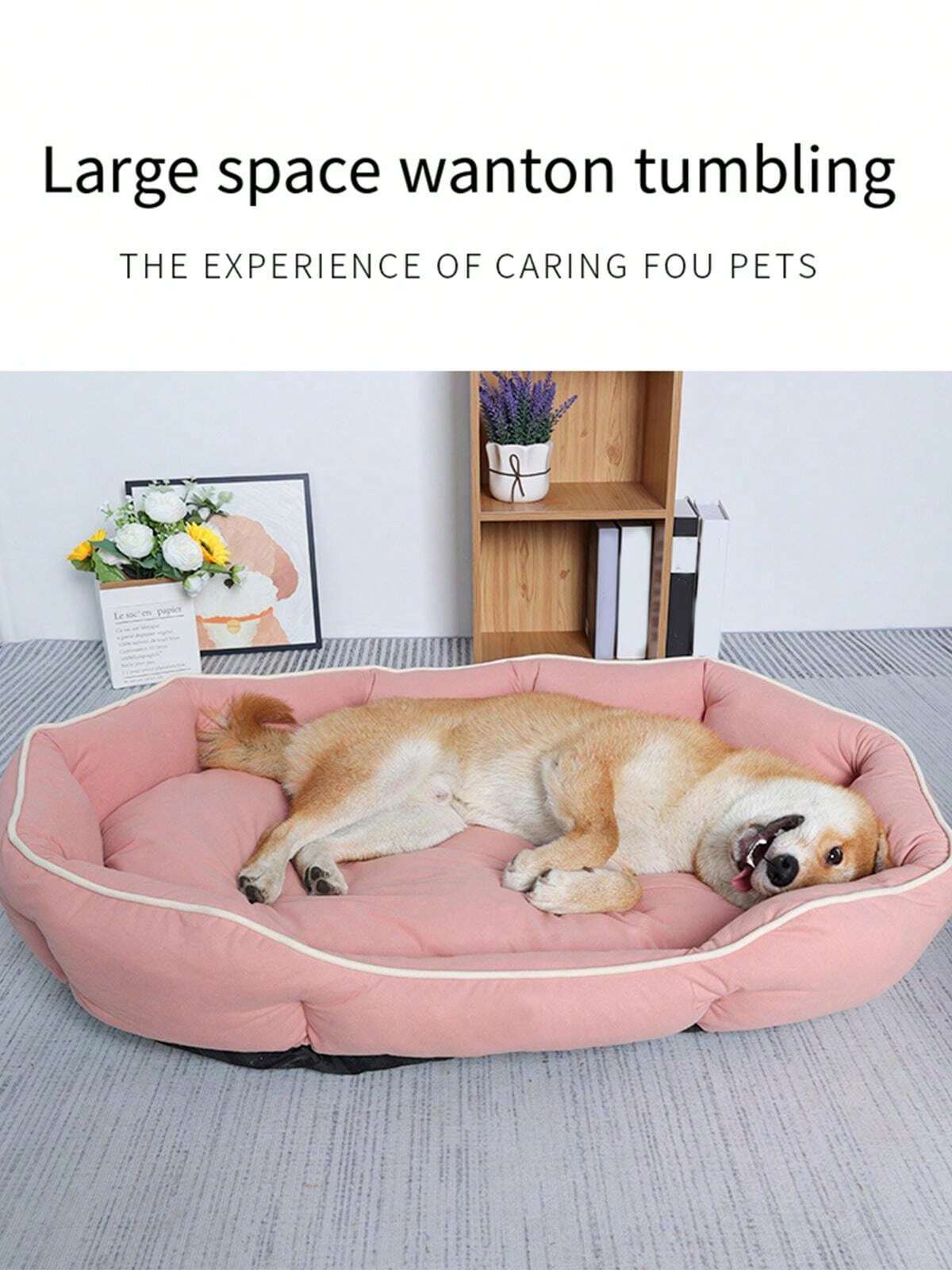 Cama Perro 3002 Cama De Terciopelo Suave Para Perros Tamau00f1o S