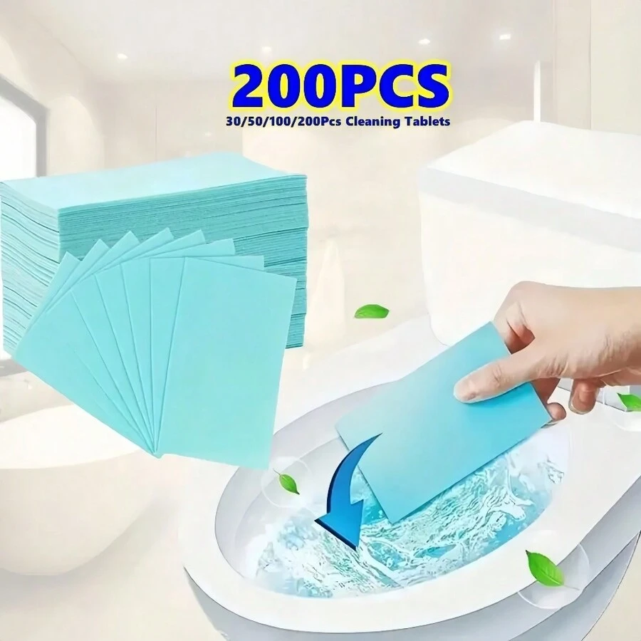 30/50/100/200 Chiếc Miếng Lau Sàn, Miếng Lau Nhà Vệ Sinh, Để Lau Nhà, Sàn Gỗ, Gạch, Loại Bỏ Vết Bẩn Nhà Vệ Sinh, Hương Thơm Lâu Dài Để Sử Dụng Tại Nhà, Lau Và Đánh Bóng Sàn, Miếng Lau Sàn Magic, Dụng Cụ Làm Sạch - Nhiều màu - Xem 1