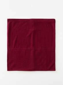 1 Peça lenço versátil de cor sólida, turbante, echarpe para mulheres, touca tubo elástica, sólida