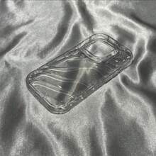 夏日清爽水波纹透明防摔手机壳兼容Iphone 11 12 13 14 15 Pro/Plus/Promax/X/Xs XR XSMAX - 無色 - 查看 8