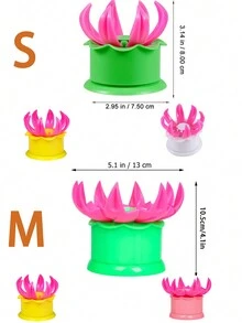 1入組包子製作器，塑料包子餃子模具，饅頭製作模具DIY糕點餡餅蒸餃工具，包子模，肉包壓餡機，塑料小麵點餡蒸包餃子製作模具，包子餡餅模具廚房工具烘焙用品 - 彩色 - 查看 12