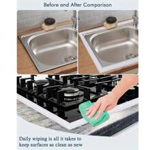 3.2m Beautifying Decoration Mold-Proof Sticker For Kitchen, Bathroom, Toilet, And Sink Corner, Waterproof Sealing Tape For Stove And Oil-Proof Home Bathroom Decor Summer Back To School