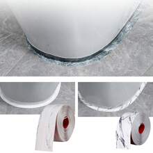 3.2m Beautifying Decoration Mold-Proof Sticker For Kitchen, Bathroom, Toilet, And Sink Corner, Waterproof Sealing Tape For Stove And Oil-Proof Home Bathroom Decor Summer Back To School