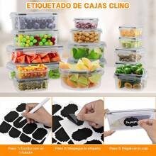 MOLOLAN Refrigerator Storage Boxes - White - View 6