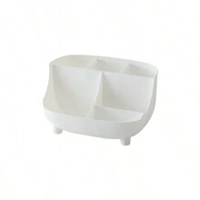 1pc Multi Functional Desktop Storage Box, Dormitory Makeup Box, Stationery Storage Box, Office Pen Holder, Miscellaneous Items Storage Box - Multicolor - View 17