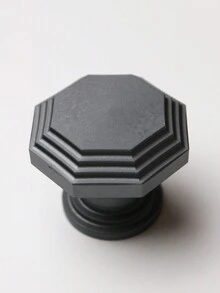 1入組鋁合金材質8面體單孔抽屜拉手（包含螺絲），多種顏色可選，適用於單孔抽屜或櫥櫃拉手 - 均碼 - 查看 6