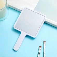 1pc Square Handheld Mirror, Makeup Mirror, Portable Beauty Mirror, Best Gift For Birthday, Graduation, School, Dorm, Home Decor, Study Supplies, Size: 16*9cm/6.2in*3.54in - Multicolor - View 11