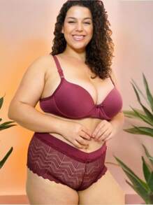 Kit 5 Calcinha Caleçon Renda Feminino Calesson Shortinho Lingerie Calçolas