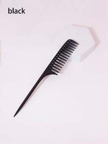 1pc Wide Toothed Comb For Combing, Styling, And Tearing - Made Of High-Quality Materials, Heat-Resistant, And Anti-Static - Perfect For Salons And Home Hair Design, Suitable For All Types Of Hair. - Multicolor - View 5