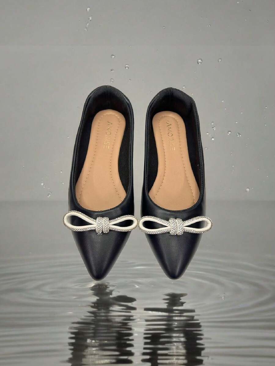 Women Casual Shoes - 黑色 - 查看 1