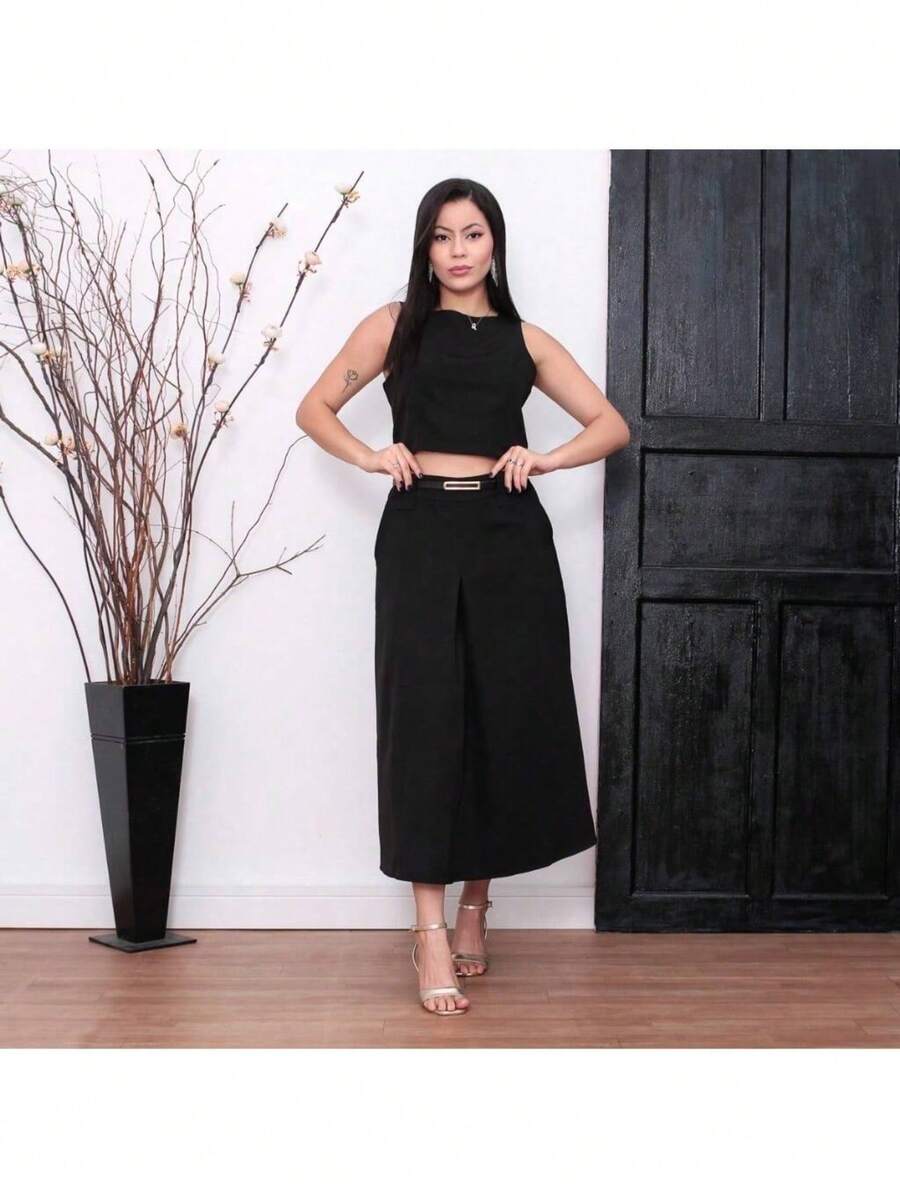 Teen Girls Sets - màu đen - Xem 1