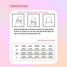 Mẹo làm móng nghệ thuật bằng acrylic dài hình chữ nhật dài theo phong cách Y2K, màu gradient lấp lánh với trái tim màu hồng và phụ kiện kim cương giả, hoàn toàn được làm thủ công để đeo. Bao gồm 10 móng tay với 3 kích cỡ, thích hợp cho các bữa tiệc, khiêu vũ và trang phục hàng ngày. Đi kèm với bộ công cụ, món quà lý tưởng cho phụ nữ và trẻ em gái. (Lưu ý: Màu sắc ngẫu nhiên cho các phụ kiện nghệ thuật làm móng) Bấm vào móng tay Đồ dùng làm móng - Màu Khaki - Xem 4