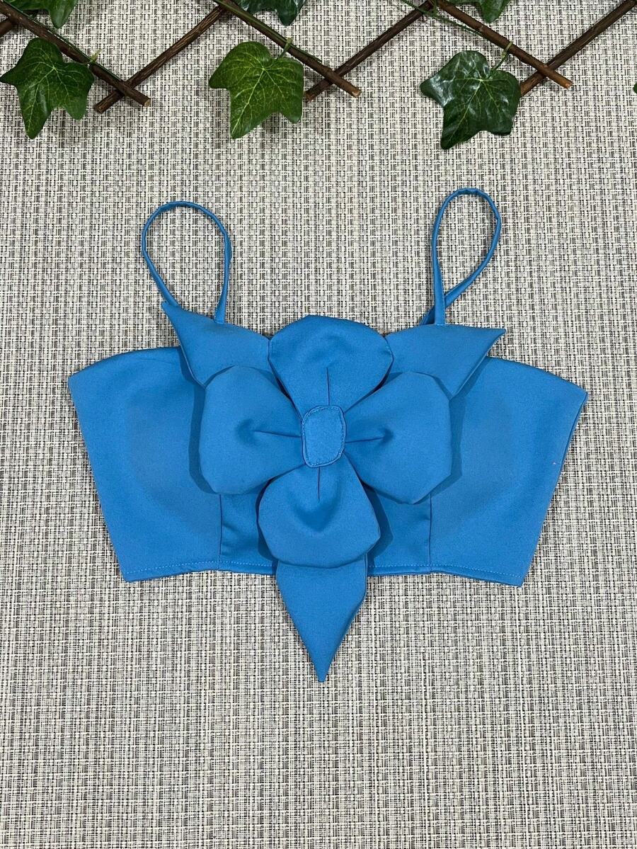 Women Tops - Màu xanh lam - Xem 1